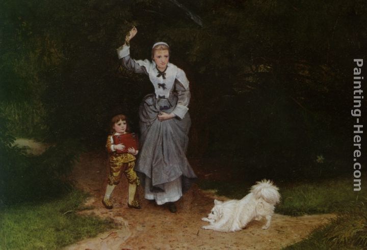 Edward Killingworth Johnson The Playful Pet